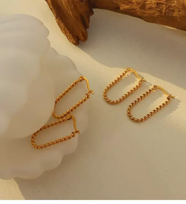 Gold Chain Earrings Design 2024 | favors.com